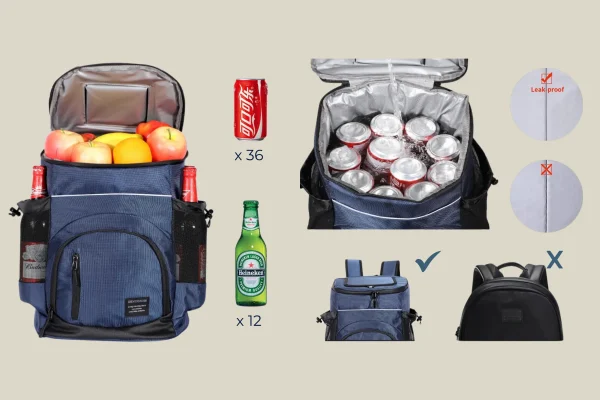 Starlit IcePack 33L Cooler Backpack – Insulated, Leak-Proof Backpack for Outdoor Adventures - Image 4