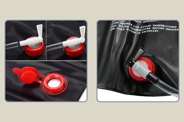 Solar Shower Bag – Large 5-Gallon Capacity for Refreshing Outdoor Showers - Image 4