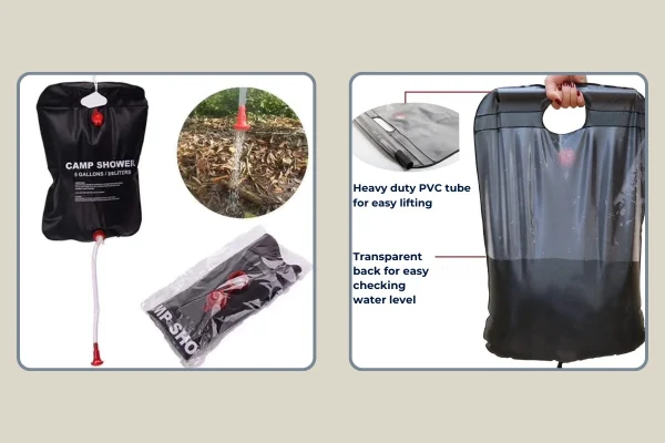 Solar Shower Bag – Large 5-Gallon Capacity for Refreshing Outdoor Showers - Image 5